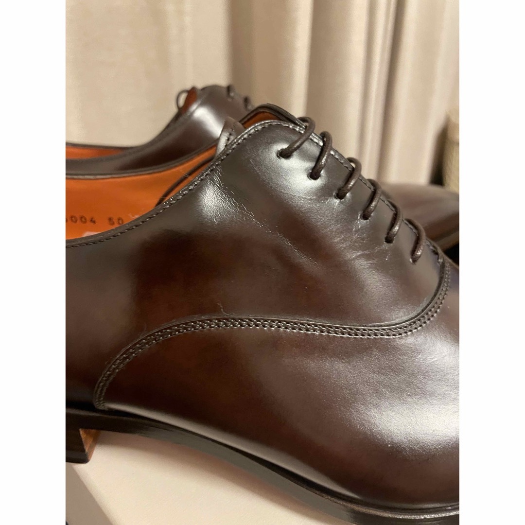 Santoni(サントーニ)のサントーニ　Santoni 9 2/1 ブラウン　ストレート メンズの靴/シューズ(ドレス/ビジネス)の商品写真