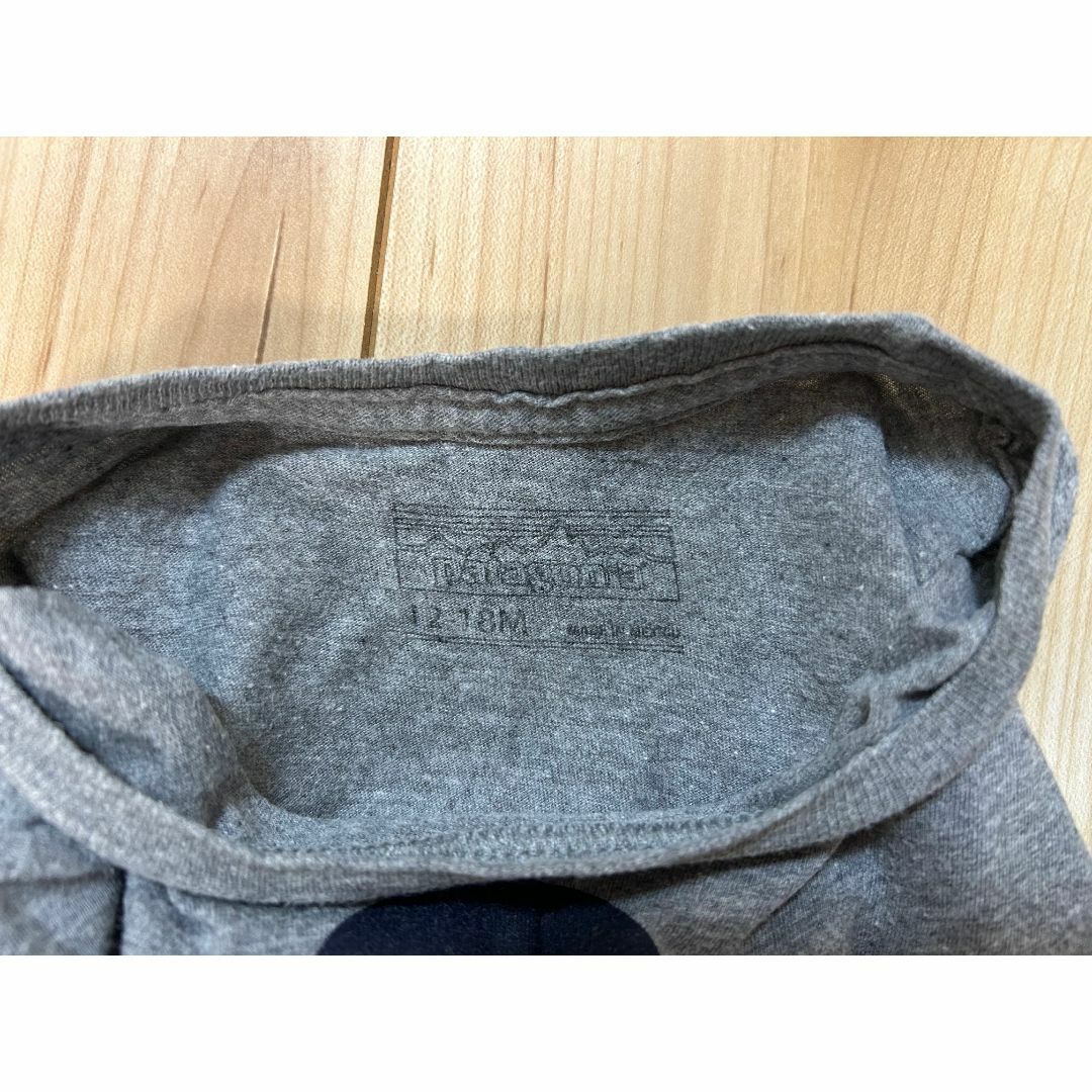 patagonia(パタゴニア)の【美品】Patagonia_パタゴニア_Live Simply_キッズ_80 キッズ/ベビー/マタニティのキッズ服男の子用(90cm~)(Tシャツ/カットソー)の商品写真