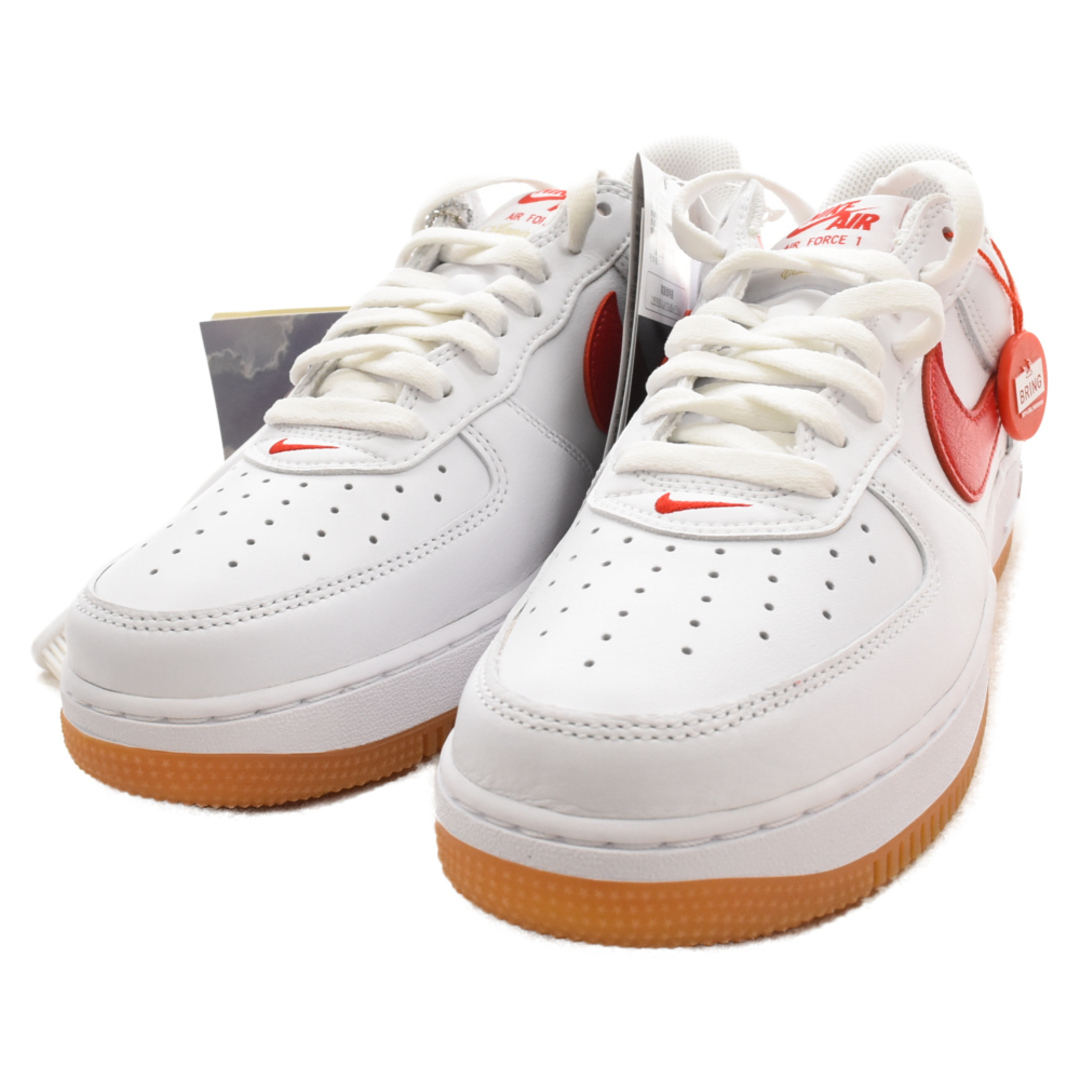 NIKE(ナイキ)のNIKE ナイキ AIR FORCE 1 LOW RETRO COLOR OF THE MONTH DJ3911-102 エアフォース1 ローカットスニーカー ホワイト/ユニバーシティレッド US9/27cm メンズの靴/シューズ(スニーカー)の商品写真