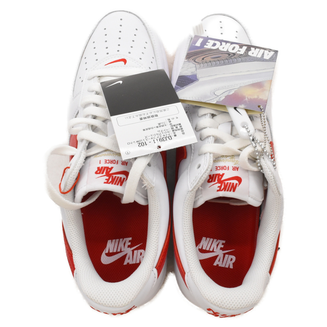 NIKE(ナイキ)のNIKE ナイキ AIR FORCE 1 LOW RETRO COLOR OF THE MONTH DJ3911-102 エアフォース1 ローカットスニーカー ホワイト/ユニバーシティレッド US9/27cm メンズの靴/シューズ(スニーカー)の商品写真