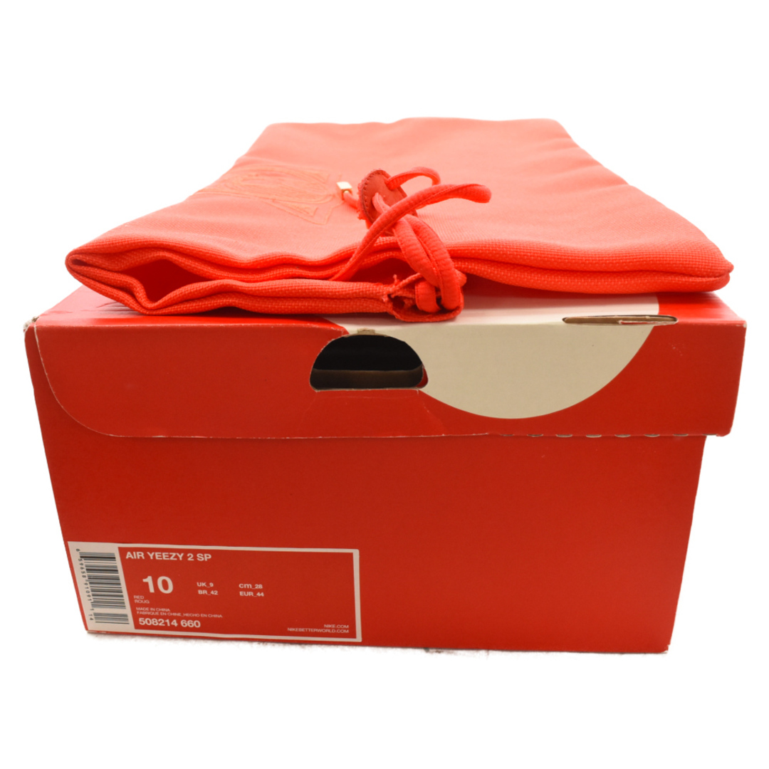 NIKE - NIKE ナイキ AIR YEEZY 2 NRG RED OCTOBER 508214-660 NIKE - NIKE ナイキ AIR YEEZY 2 NRG RED OCTOBER 508214-660