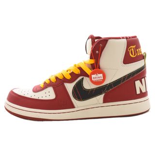 ナイキ(NIKE)のNIKE ナイキ TERMINATOR HIGH Tuskegee Institute FV4336-001 ターミネーター ハイ タスキーギ ハイカットスニーカー US9.5/27.5cm ホワイト/レッド(スニーカー)