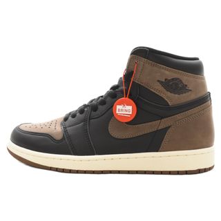 ナイキ(NIKE)のNIKE ナイキ AIR JORDAN 1 RETRO HIGH OG PALOMINO ジョーダン1 パロミノ ハイカットスニーカー ブラック/ブラウン US8.5/26.5cm DZ5485-020(スニーカー)