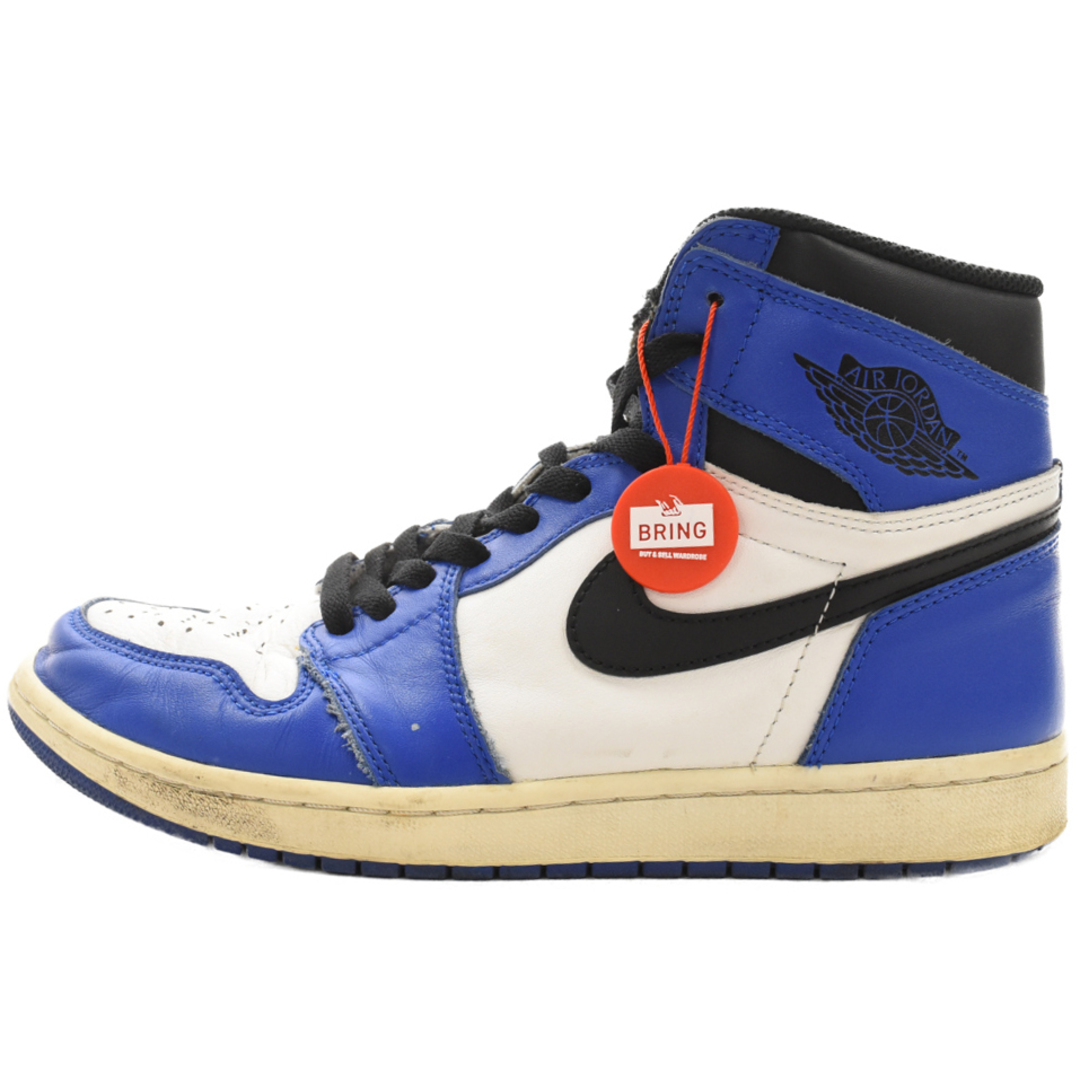 NIKE(ナイキ)のNIKE ナイキ AIR JORDAN 1 RETRO HIGH OG GAME ROYAL エアジョーダン1 ゲームロイヤル ハイカットスニーカー ブルー/ホワイト US9.5/27.5cm 555088-403 メンズの靴/シューズ(スニーカー)の商品写真