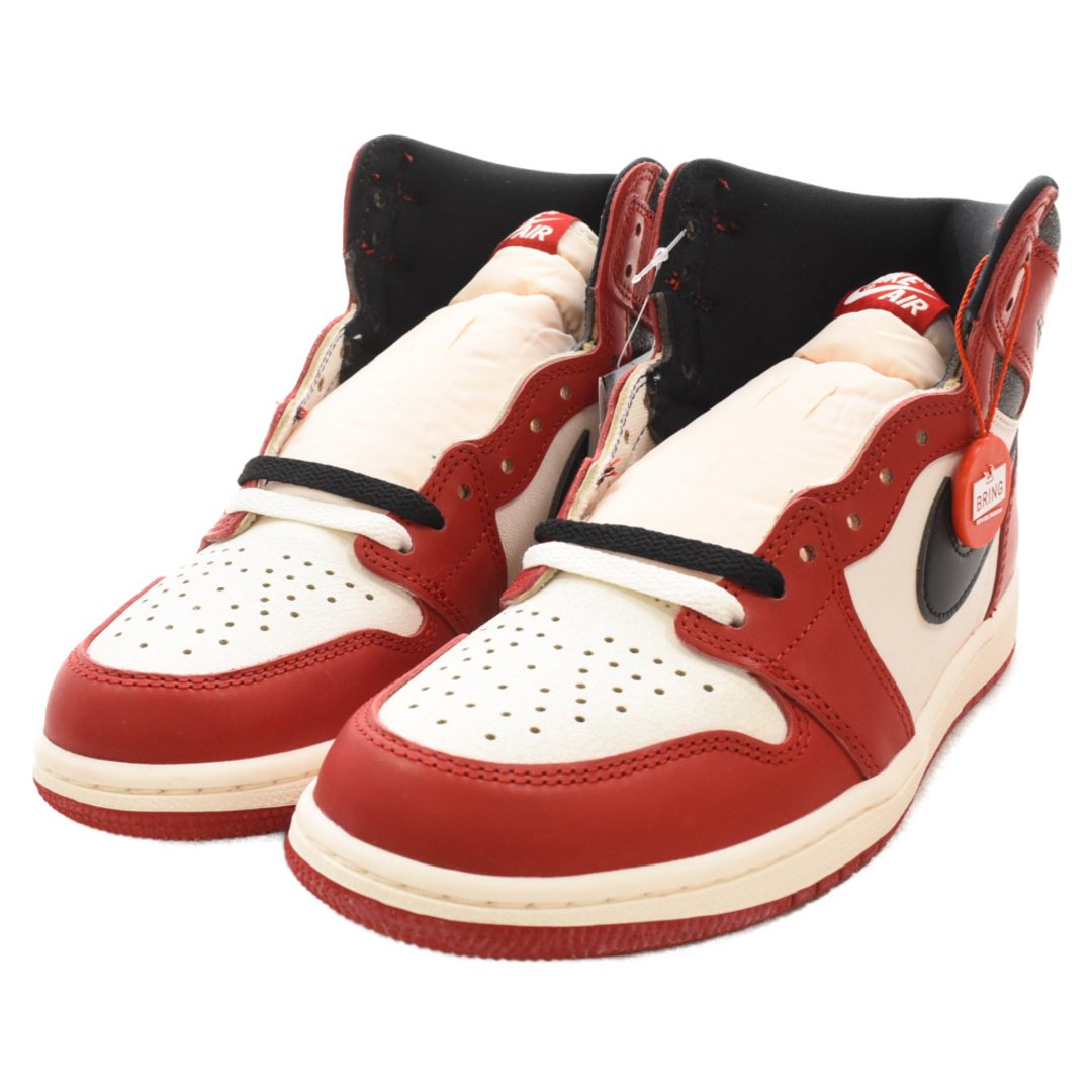 NIKE(ナイキ)のNIKE ナイキ AIR JORDAN 1 LOST&FOUND エアジョーダン1 ロスト&ファウンド ハイカットスニーカー ホワイト/レッド US8/26cm DZ5485-612 メンズの靴/シューズ(スニーカー)の商品写真