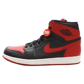 ナイキ(NIKE)のNIKE ナイキ 2013年製 AIR JORDAN 1 RETRO HIGH OG BRED エアジョーダン1 レトロ ハイ OG ブレッド ハイカットスニーカー ブラック/レッド US14/32.0cm 555088-023(スニーカー)