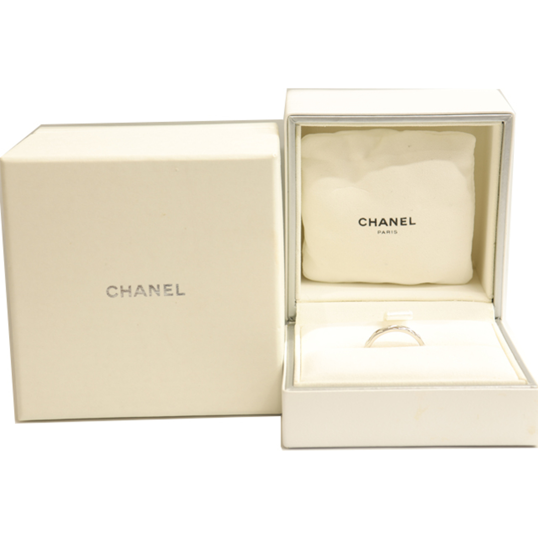 CHANEL(シャネル)のシャネル CHANEL ココ クラッシュ リング マトラッセ 指輪 ＃63 PT950 J1648 証明書 8483 レディースのアクセサリー(リング(指輪))の商品写真