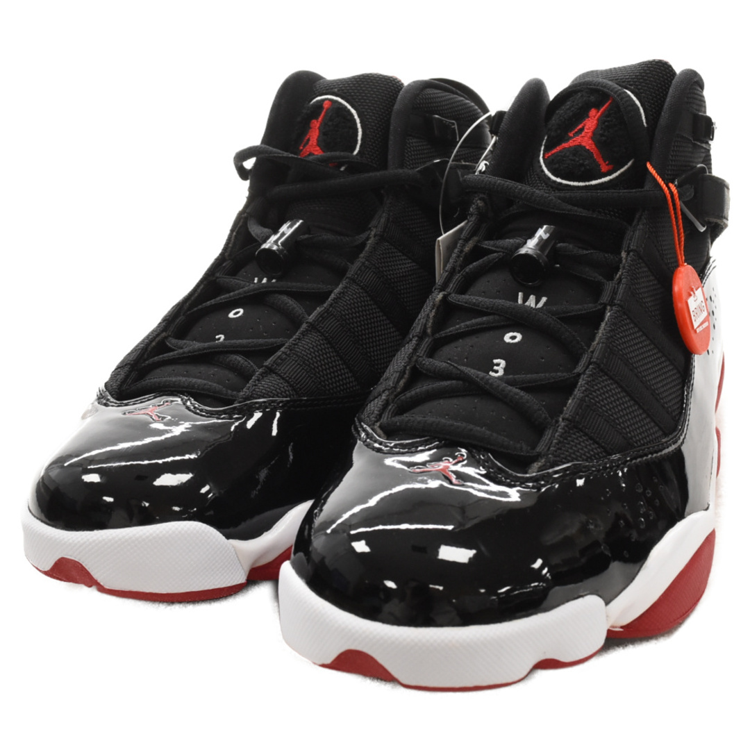 NIKE(ナイキ)のNIKE ナイキ Jordan 6 Rings Retro Bred エアジョーダン6 リングス ブレッド ハイカットスニーカー ブラック US8.5/26.5cm 322992-071 メンズの靴/シューズ(スニーカー)の商品写真