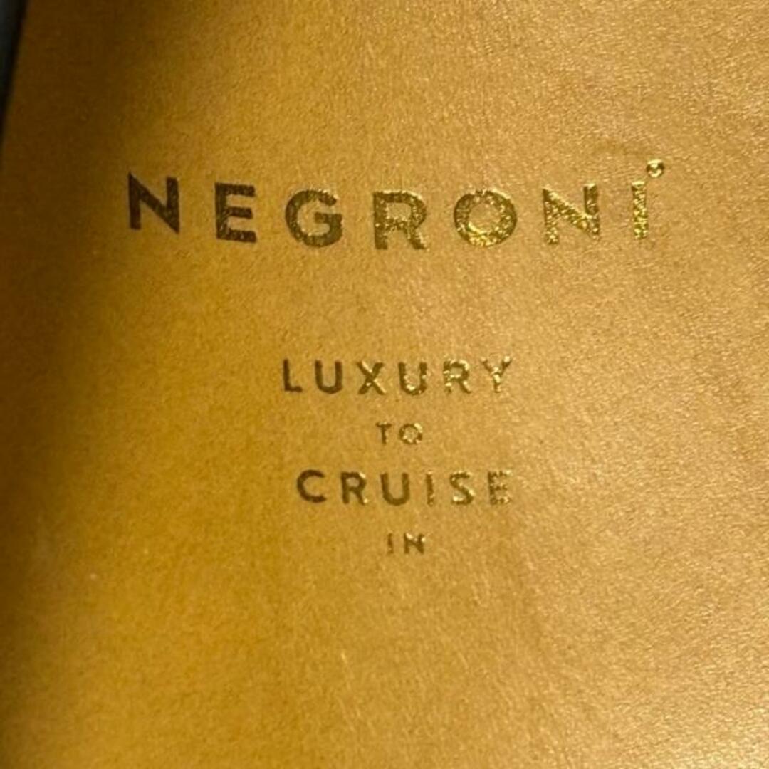 negroni(ネグローニ) ドライビングシューズ 25.5 メンズ美品  - ブラウン×黒 スエード×レザー メンズの靴/シューズ(その他)の商品写真