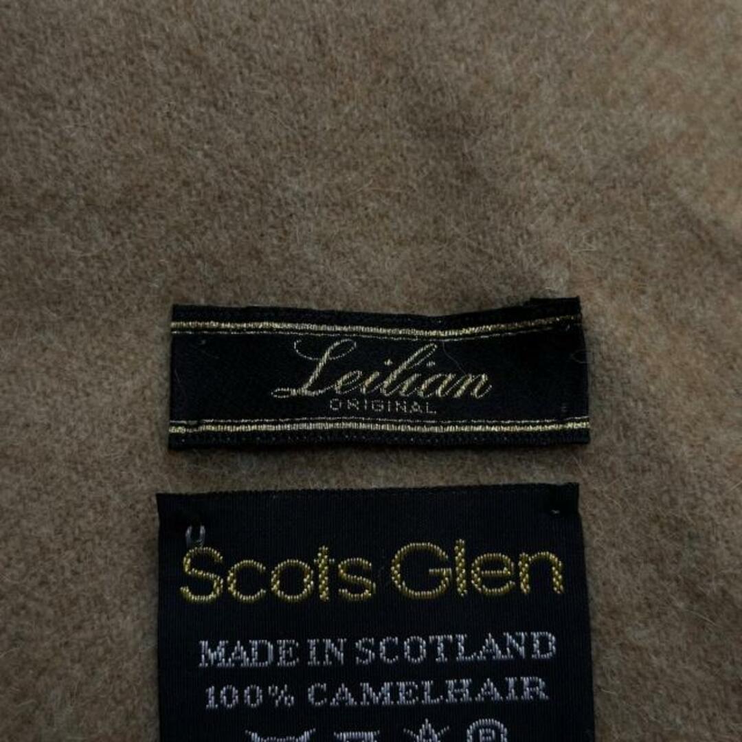 leilian(レリアン)のLeilian(レリアン) ストール(ショール) - ブラウン Scots Glen カシミヤ レディースのファッション小物(マフラー/ショール)の商品写真