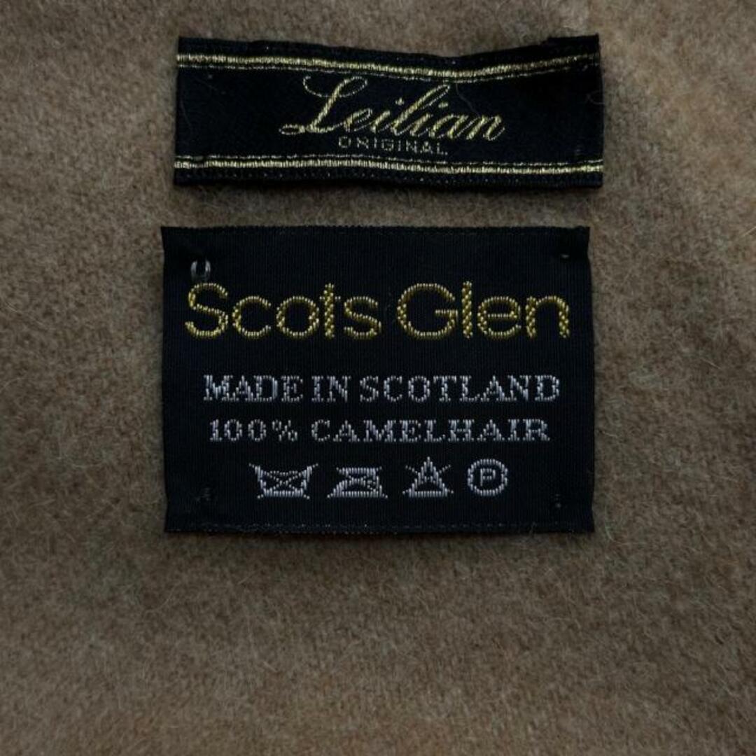 leilian(レリアン)のLeilian(レリアン) ストール(ショール) - ブラウン Scots Glen カシミヤ レディースのファッション小物(マフラー/ショール)の商品写真