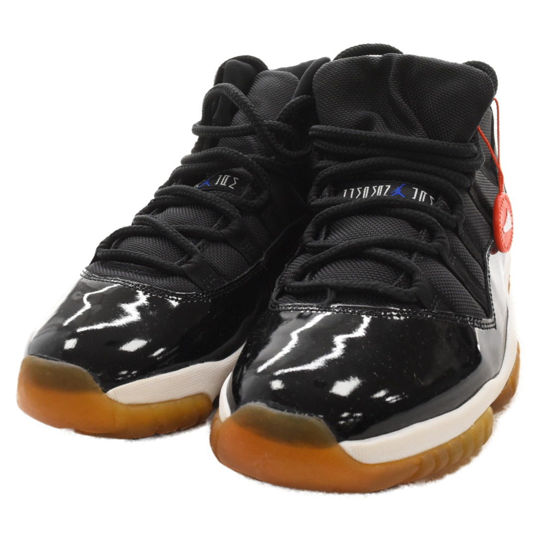 NIKE(ナイキ)のNIKE ナイキ AIR JORDAN 11 RETRO SPACE JAM (2000) エアジョーダン11 レトロ スペース ジャム ハイカットスニーカー ブラック US8.5/26.5cm 136046-041 メンズの靴/シューズ(スニーカー)の商品写真