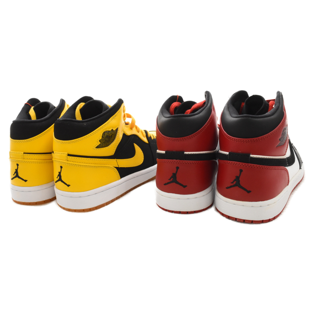 NIKE(ナイキ)のNIKE ナイキ AIR JORDAN 1 BMP OLD LOVE NW LOVE 2足セット エアジョーダン ビギニングモーメンツ パック ハイカットスニーカー レッド/イエロー 26.5cm/US8.5 316132-991 メンズの靴/シューズ(スニーカー)の商品写真