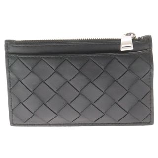 ボッテガヴェネタ(Bottega Veneta)のBOTTEGA VENETA ボッテガヴェネタ イントレチャート レザー カードケース ブラック(名刺入れ/定期入れ)