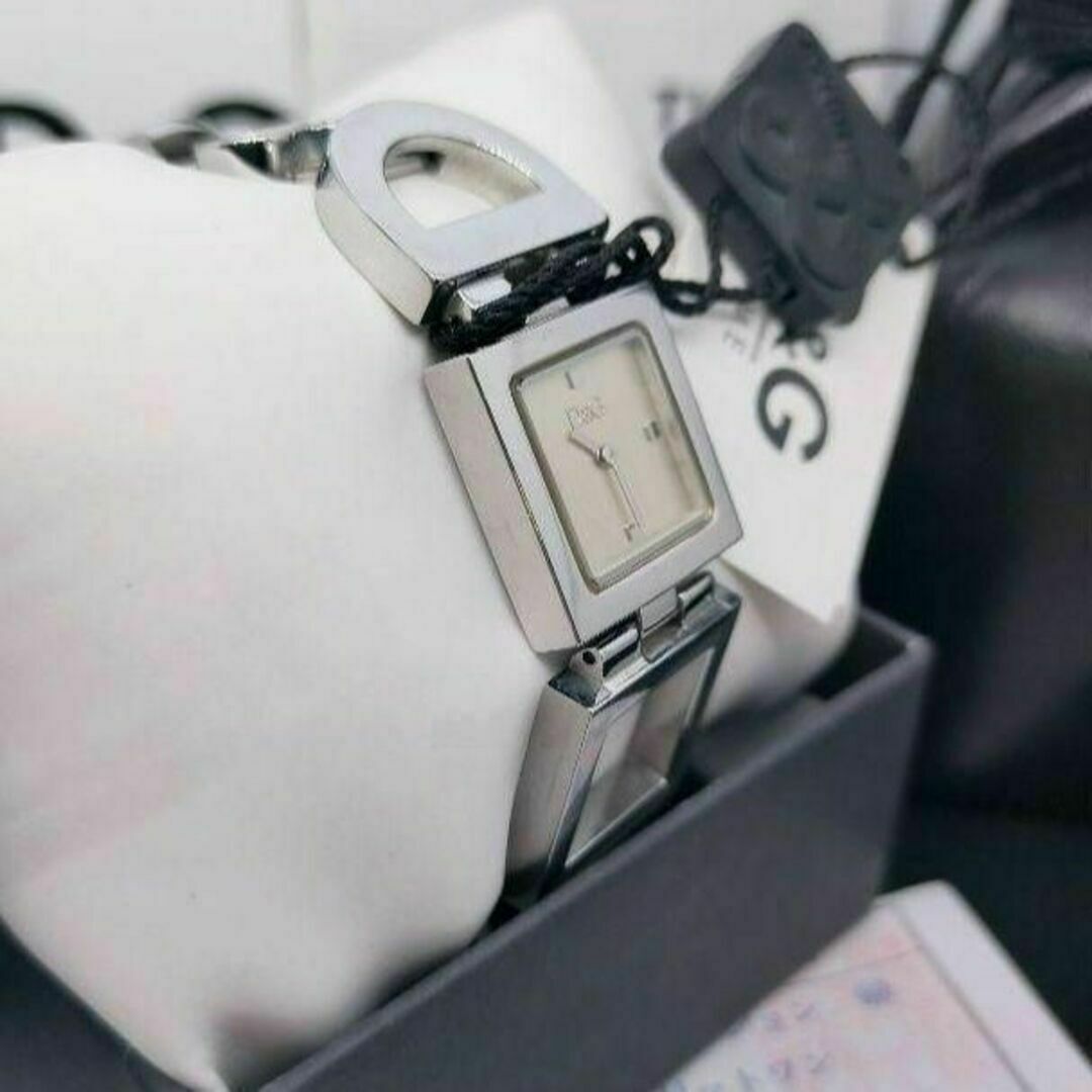 DOLCE&GABBANA(ドルチェアンドガッバーナ)のドルガバ　レディース　ドルチェ＆ガッバーナ　腕時計　D&G シルバー レディースのファッション小物(腕時計)の商品写真