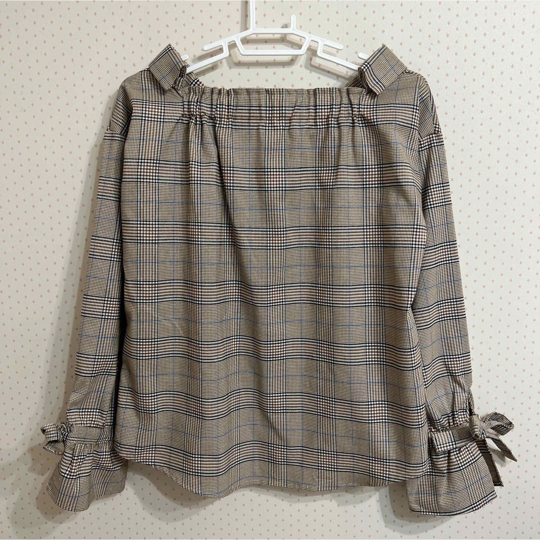 MAJESTIC LEGON(マジェスティックレゴン)のMAJESTIC LEGON チェック トップス レディースのトップス(カットソー(長袖/七分))の商品写真