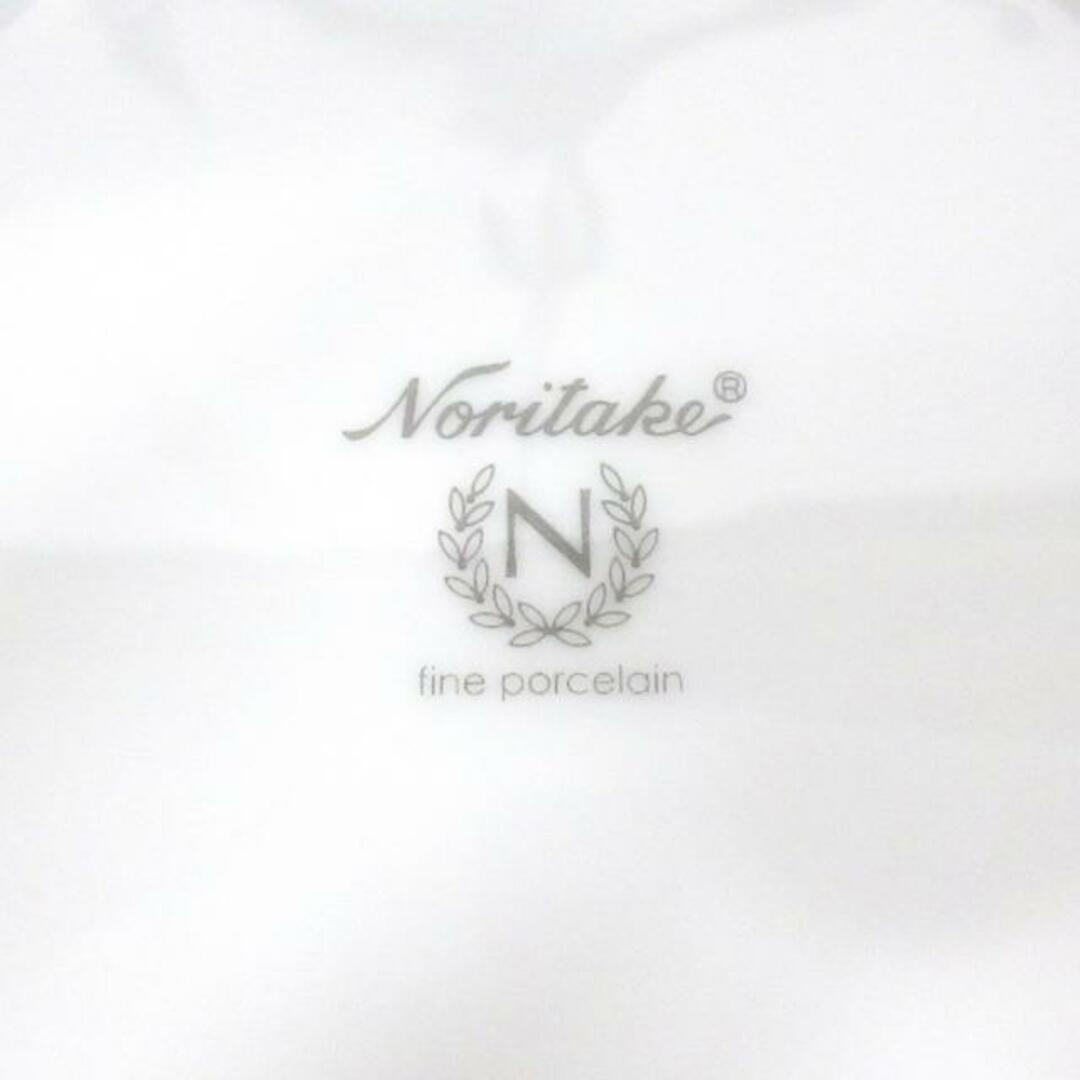 Noritake(ノリタケ)のNoritake(ノリタケ) 食器新品同様  白×パープル×マルチ 植物 陶器 インテリア/住まい/日用品のキッチン/食器(その他)の商品写真