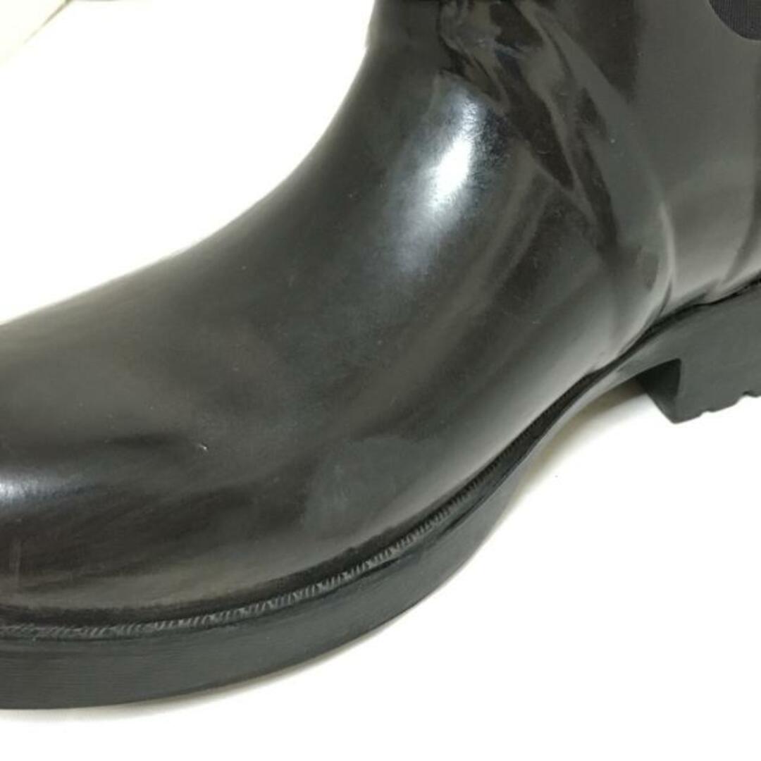kate spade new york(ケイトスペードニューヨーク)のKate spade(ケイトスペード) レインブーツ 8 レディース - 黒 インソール取外し可 ラバー×化学繊維 レディースの靴/シューズ(レインブーツ/長靴)の商品写真