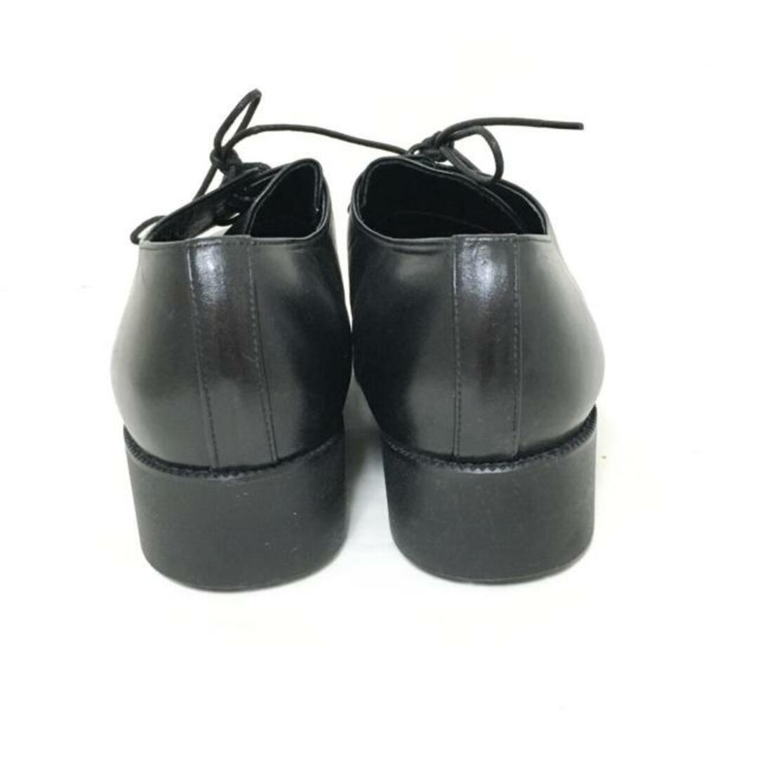 YOSHIE INABA(ヨシエイナバ) シューズ 23 レディース - 黒 レザー レディースの靴/シューズ(その他)の商品写真