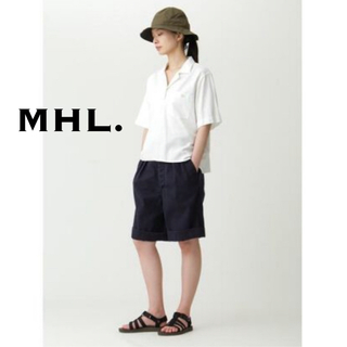 エムエイチエル(MHL.)の極美品✨MHL. DRY COTTON PIQUE  コットンシャツポロシャツ(ポロシャツ)