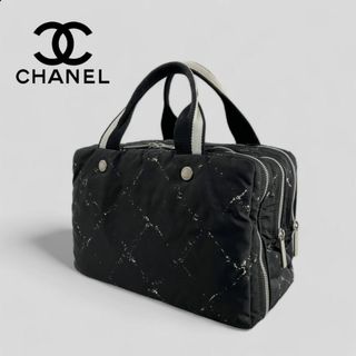 シャネル(CHANEL)の●CHANEL シャネル● 旧トラベルライン● 3ジップ開閉 ミニボストンバッグ(ハンドバッグ)