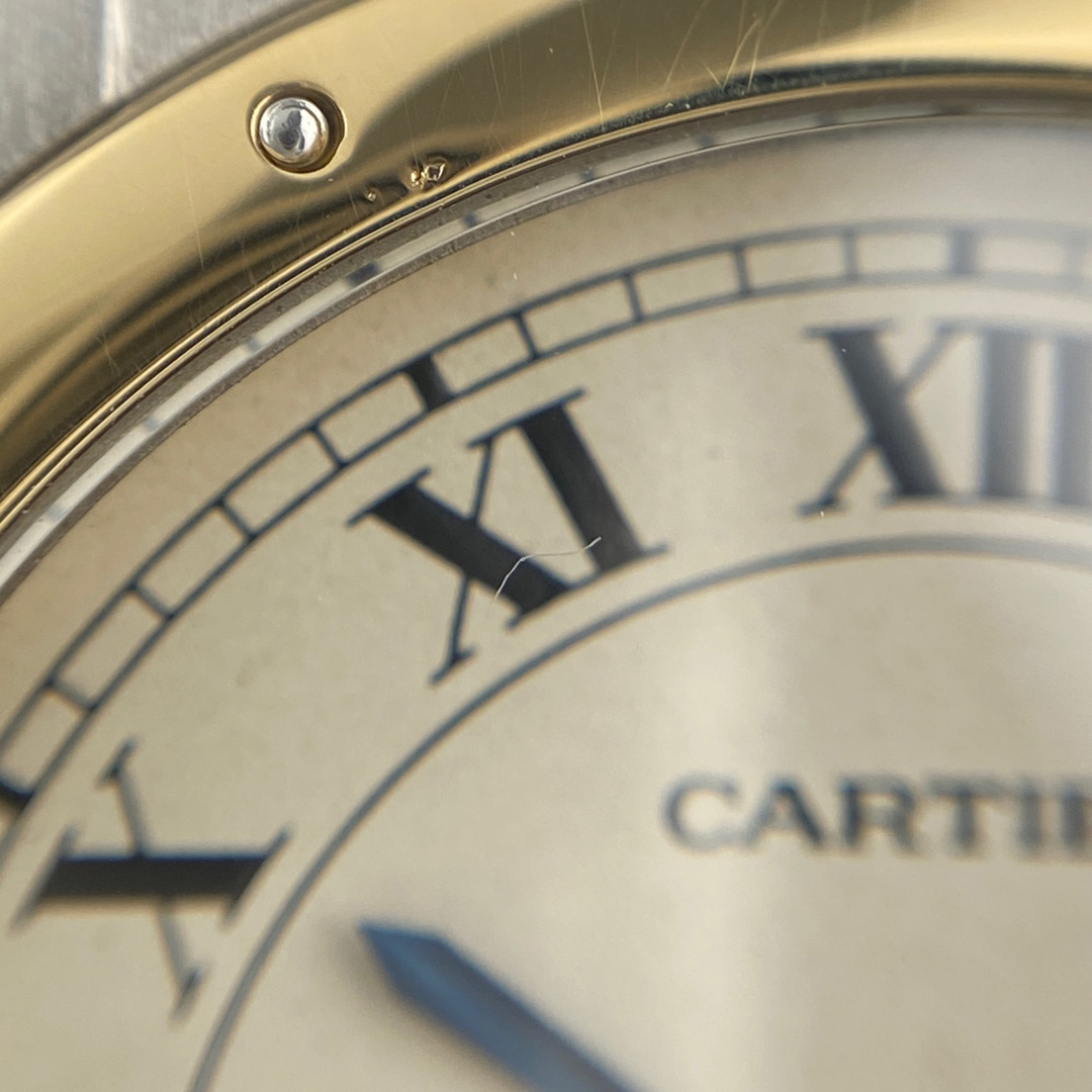 Cartier(カルティエ)のカルティエ パンテール クーガー LM クォーツ ユニセックス 【中古】 レディースのファッション小物(腕時計)の商品写真