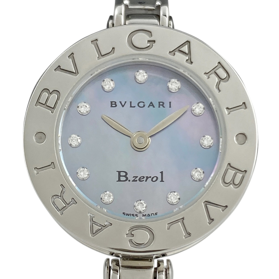 BVLGARI(ブルガリ)のブルガリ ビーゼロワン B.zero1 12Pダイヤ BZ22S クォーツ レディース 【中古】 レディースのファッション小物(腕時計)の商品写真