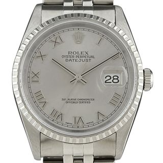 ロレックス(ROLEX)のロレックス デイトジャスト ローマン 16220 自動巻き メンズ 【中古】(腕時計(アナログ))