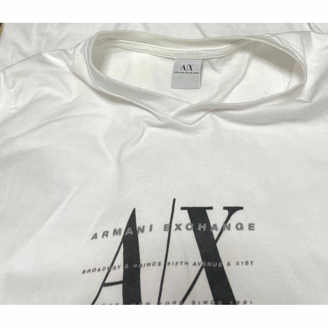 ARMANI EXCHANGE(アルマーニエクスチェンジ)の訳あり ARMANI EXCHANGE アルマーニエクスチェンジ Vネック S レディースのトップス(Tシャツ(半袖/袖なし))の商品写真