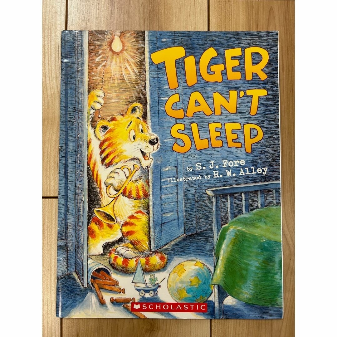 【英語絵本】Tiger Can't Sleep_他_8冊セット エンタメ/ホビーの本(洋書)の商品写真