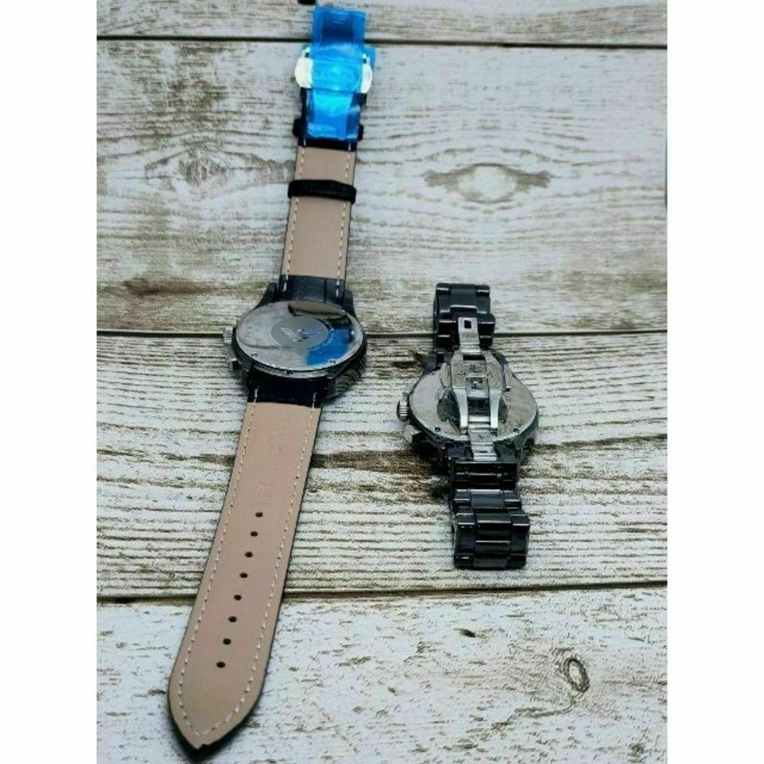 Emporio Armani(エンポリオアルマーニ)のペア　エンポリオアルマー二　腕時計　メンズ　レディース　CERAMICA メンズの時計(腕時計(アナログ))の商品写真