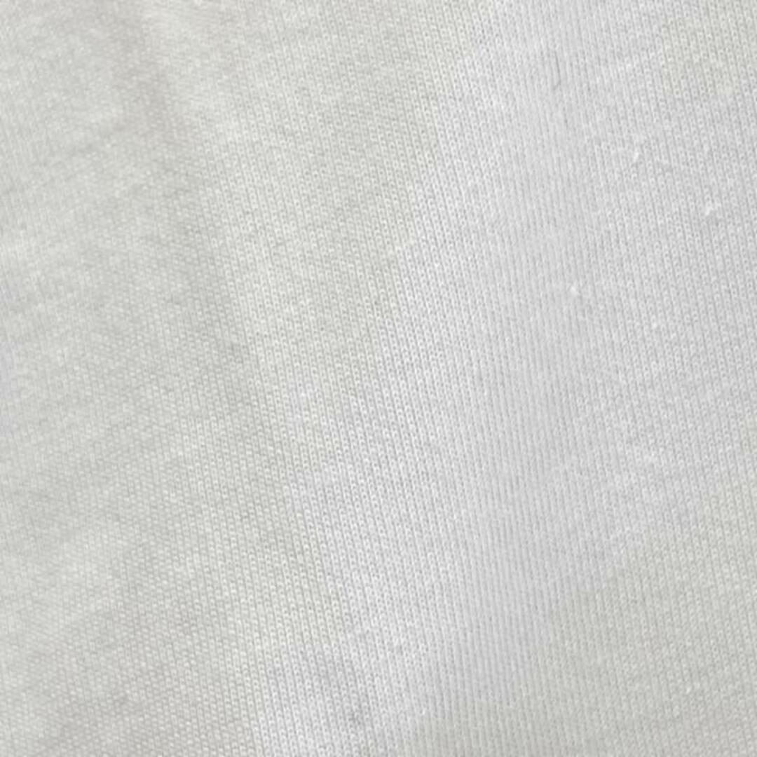 1piu1uguale3(ウノピゥウノウグァーレトレ)の1 piu 1 uguale 3(ウノ ピュ ウノ ウグァーレ トレ) 長袖Tシャツ サイズL メンズ美品  - 白×黒 クルーネック/刺繍 メンズのトップス(Tシャツ/カットソー(七分/長袖))の商品写真