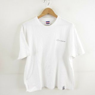 アザー(other)のゴート GOAT Tシャツ 半袖 文字プリント 白 L *A985(Tシャツ/カットソー(半袖/袖なし))