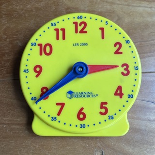 知育玩具　学習時計　(知育玩具)