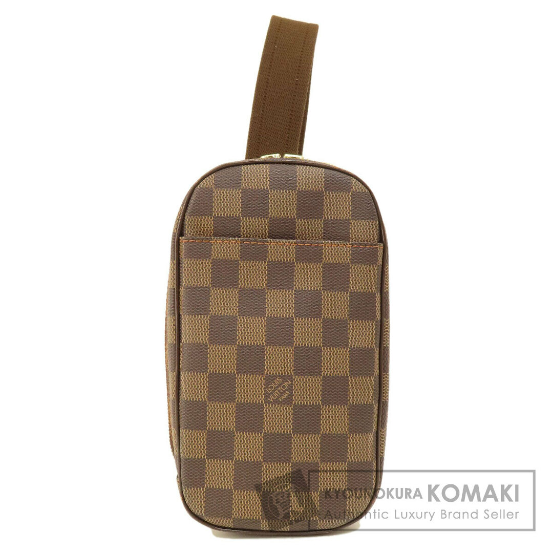 LOUIS VUITTON(ルイヴィトン)のLOUIS VUITTON N48048 ポシェット ガンジュ ダミエ エベヌ ショルダーバッグ ダミエキャンバス レディース レディースのバッグ(ショルダーバッグ)の商品写真