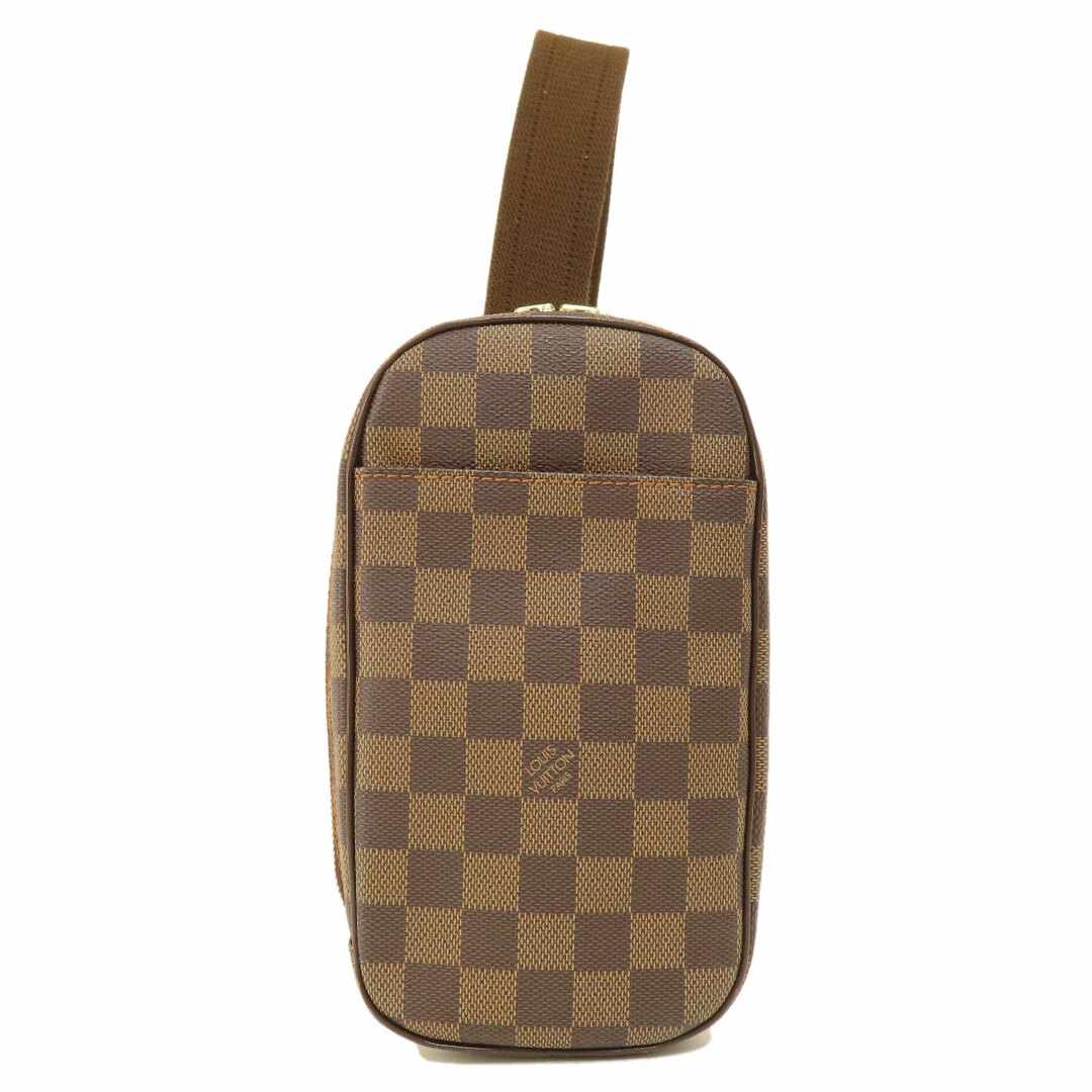 LOUIS VUITTON(ルイヴィトン)のLOUIS VUITTON N48048 ポシェット ガンジュ ダミエ エベヌ ショルダーバッグ ダミエキャンバス レディース レディースのバッグ(ショルダーバッグ)の商品写真