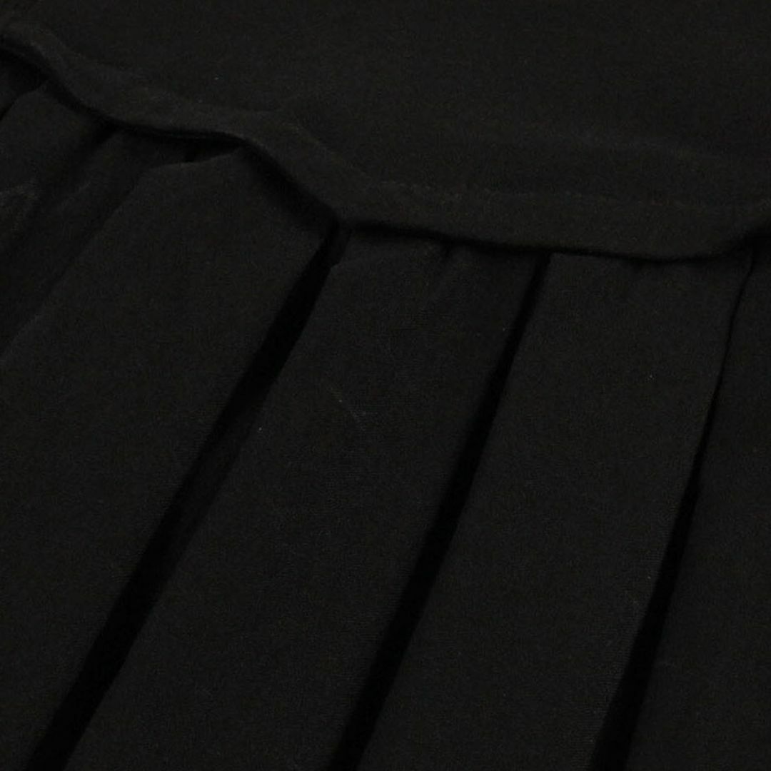 新品大きいサイズ3L15号ゴシック袖ファー付パーティドレスワンピース 黒 レディースのワンピース(ひざ丈ワンピース)の商品写真