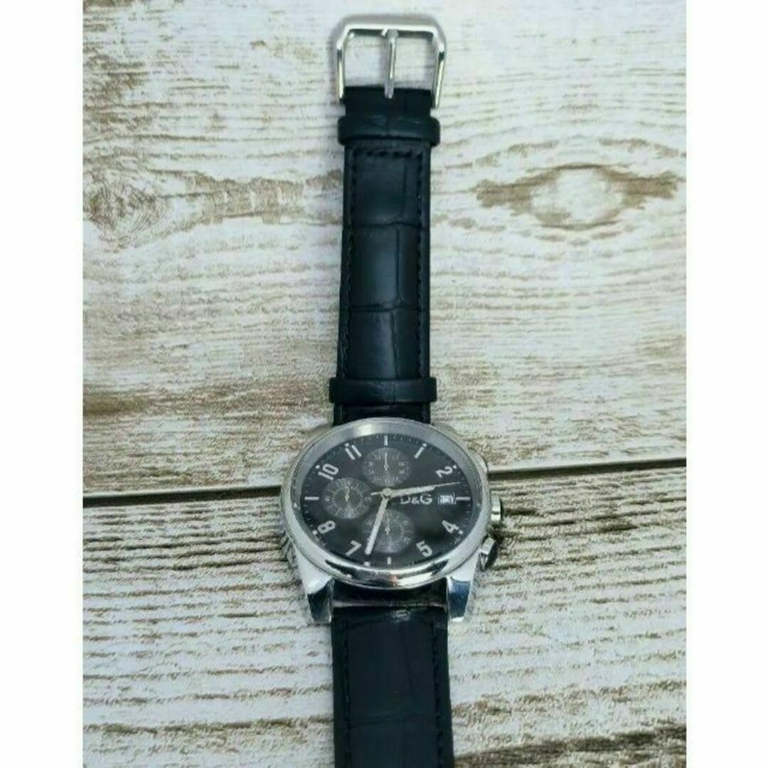 DOLCE&GABBANA(ドルチェアンドガッバーナ)のドルチェ＆ガッバーナ　腕時計　ドルガバレザー　メンズ　D&G メンズの時計(腕時計(アナログ))の商品写真