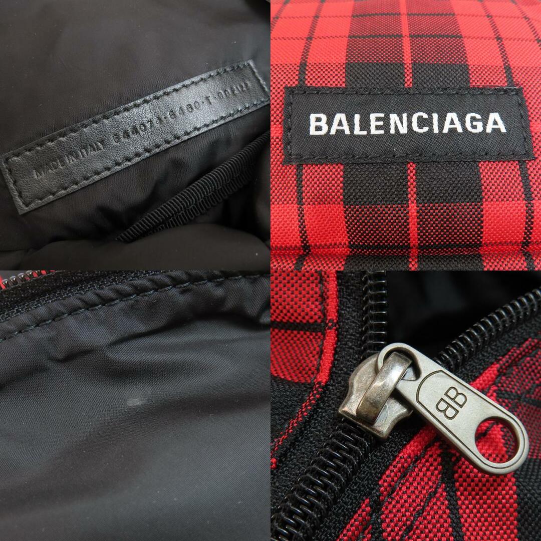 Balenciaga(バレンシアガ)のBALENCIAGA 644074 チェック柄 ボディバッグ ナイロン レディース レディースのバッグ(ボディバッグ/ウエストポーチ)の商品写真