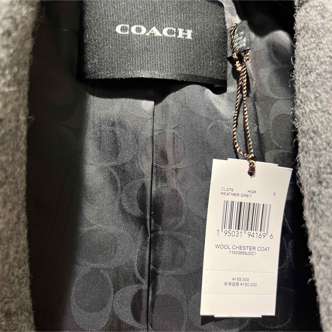 COACH  ウール チェスター コート レディースのジャケット/アウター(チェスターコート)の商品写真