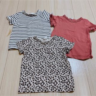 H&M - h&m 半袖Tシャツ3枚セット　80-90cm