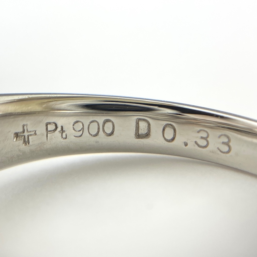 サザンクロス メレダイヤ デザインリング 10号 Pt900 【中古】 レディースのアクセサリー(リング(指輪))の商品写真