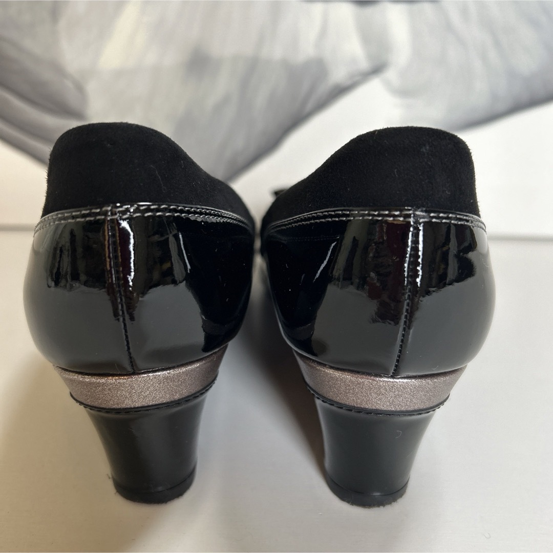 DIANA  WELL FIT ダイアナ ウエッジソール リボン レディースの靴/シューズ(ハイヒール/パンプス)の商品写真