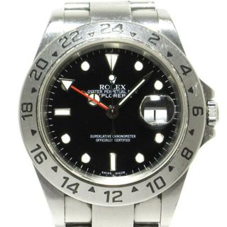 ロレックス(ROLEX)のROLEX(ロレックス) 腕時計 エクスプローラー2 16570T メンズ SS/12コマ 黒(その他)