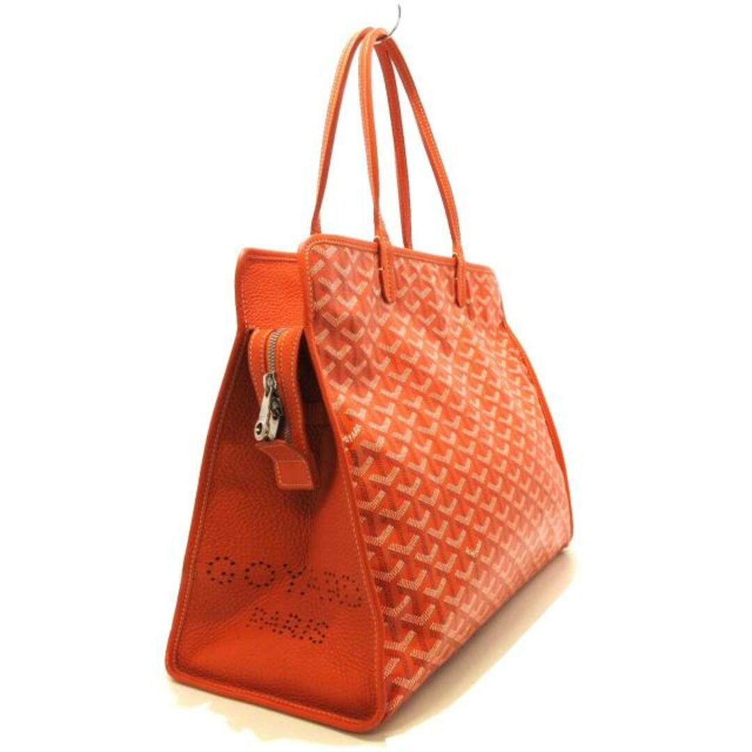 GOYARD(ゴヤール)のGOYARD(ゴヤール) ハンドバッグ アーディPM オレンジ サイドパンチング コーティングキャンバス×レザー  レディースのバッグ(ハンドバッグ)の商品写真