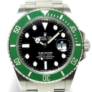 ロレックス(ROLEX)のROLEX(ロレックス) 腕時計美品  サブマリーナデイト 126610LV メンズ SS/13コマ（フルコマ）/ランダムルーレット/2024.3 黒(その他)