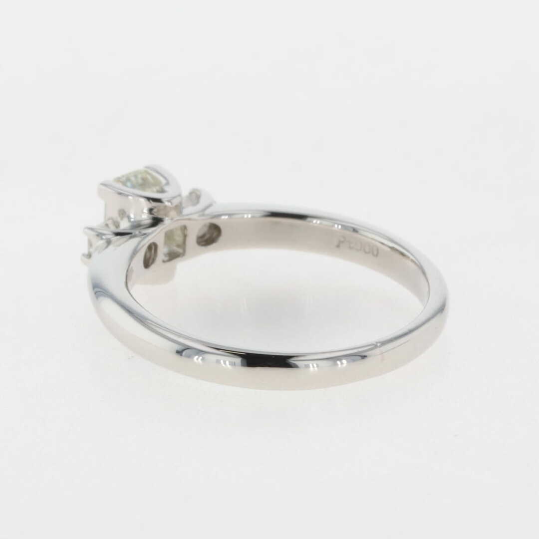 ダイヤモンド デザインリング 12号 Pt900 【中古】 レディースのアクセサリー(リング(指輪))の商品写真
