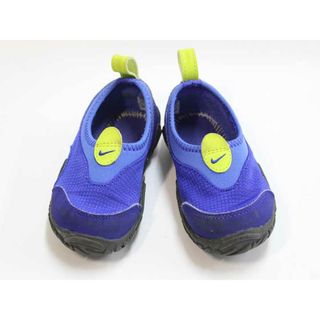 ナイキ(NIKE)の【夏物 新入荷!】 ▼ナイキ/NIKE▼12cm アクアソック/シューズ/靴 青×黄 アウトドア キャンプ 川遊び 水遊び プール 海水浴 【中古】 子供 キッズ kids ベビー baby 男の子 夏 shoes seasonal 324042(サンダル)