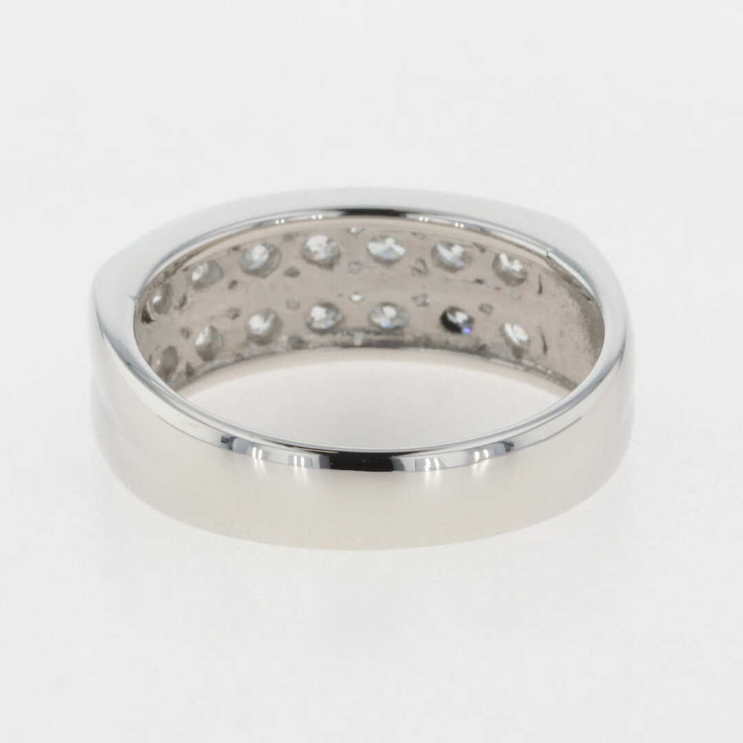 メレダイヤ デザインリング 12.5号 Pt900 【中古】 レディースのアクセサリー(リング(指輪))の商品写真