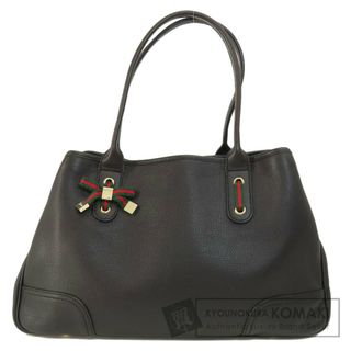 グッチ(Gucci)のGUCCI 163805 GG柄 プリンシーリボン シェリーライン トートバッグ レザー レディース(トートバッグ)